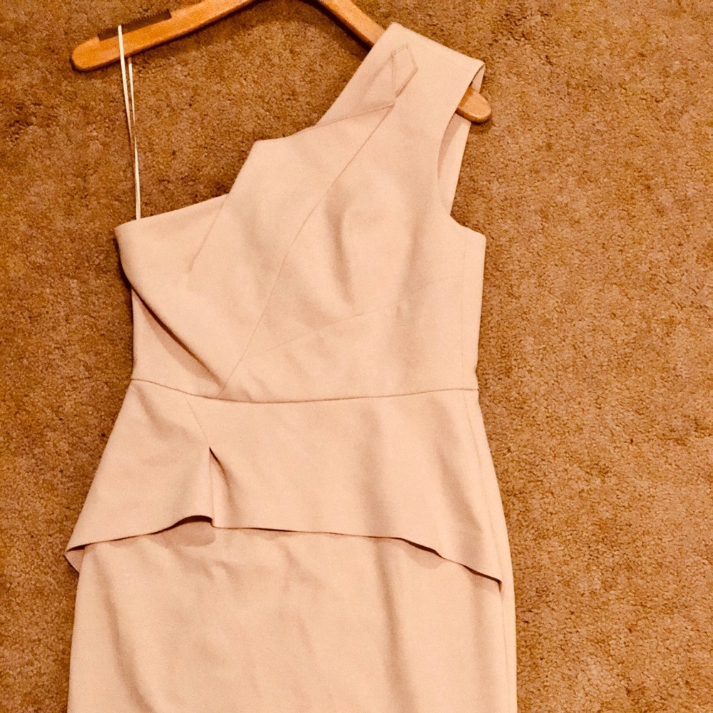 Vince Camuto one shouldered dress